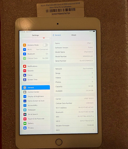 Apple ipad mini - a1550, 32gb